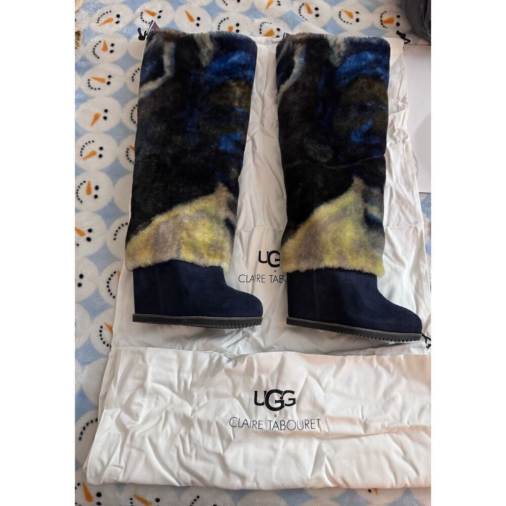 UGG x Claire Tabouret Collaboration Boot Size 5